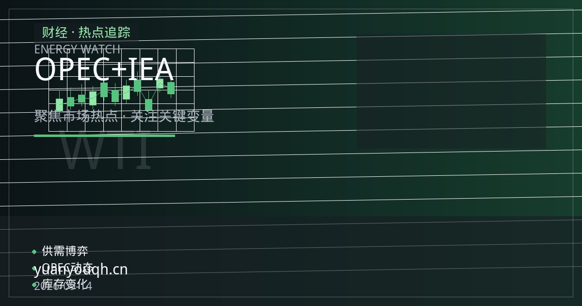 OPEC+增产节奏与IEA需求展望博弈：原油期货区间交易策略要点