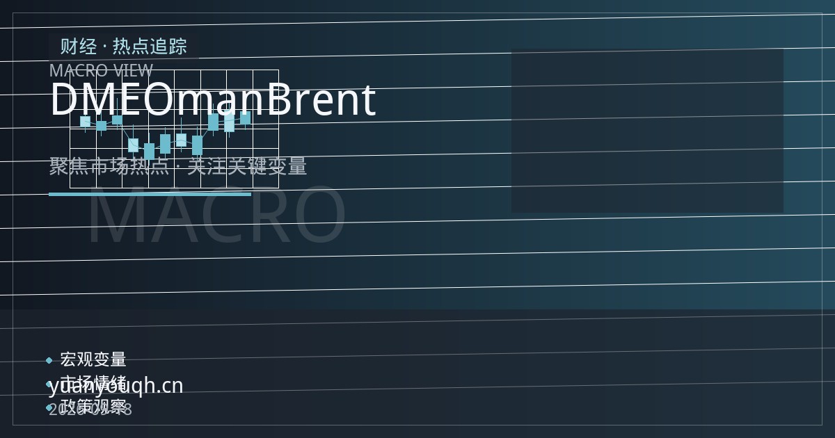 布伦特原油期货平台评测：DME Oman与Brent结算价基准、交易成本与数据源对比