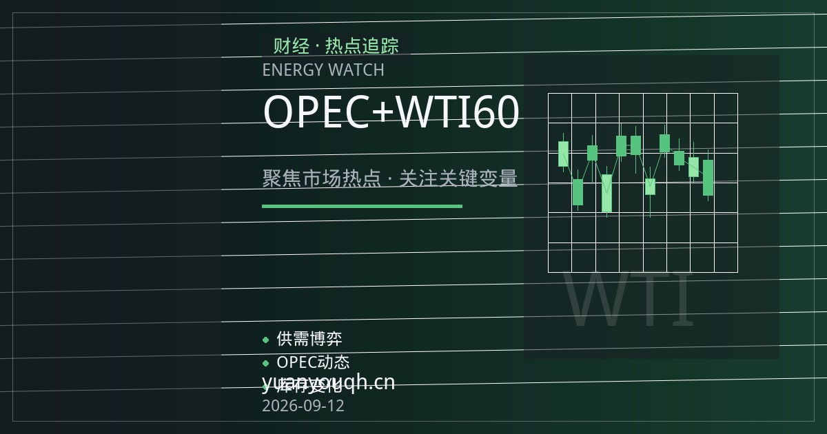 OPEC+增产预期压制油价：WTI原油期货60-70美元区间震荡与月差结构解读
